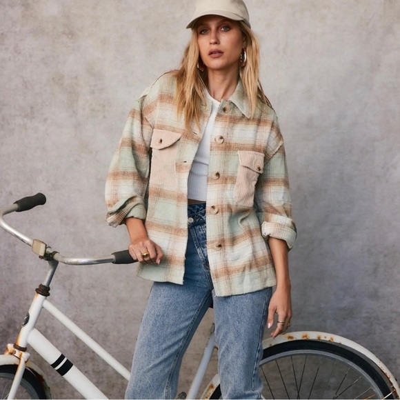 Polagram Plaid patch jacket - Picture 3 of 6